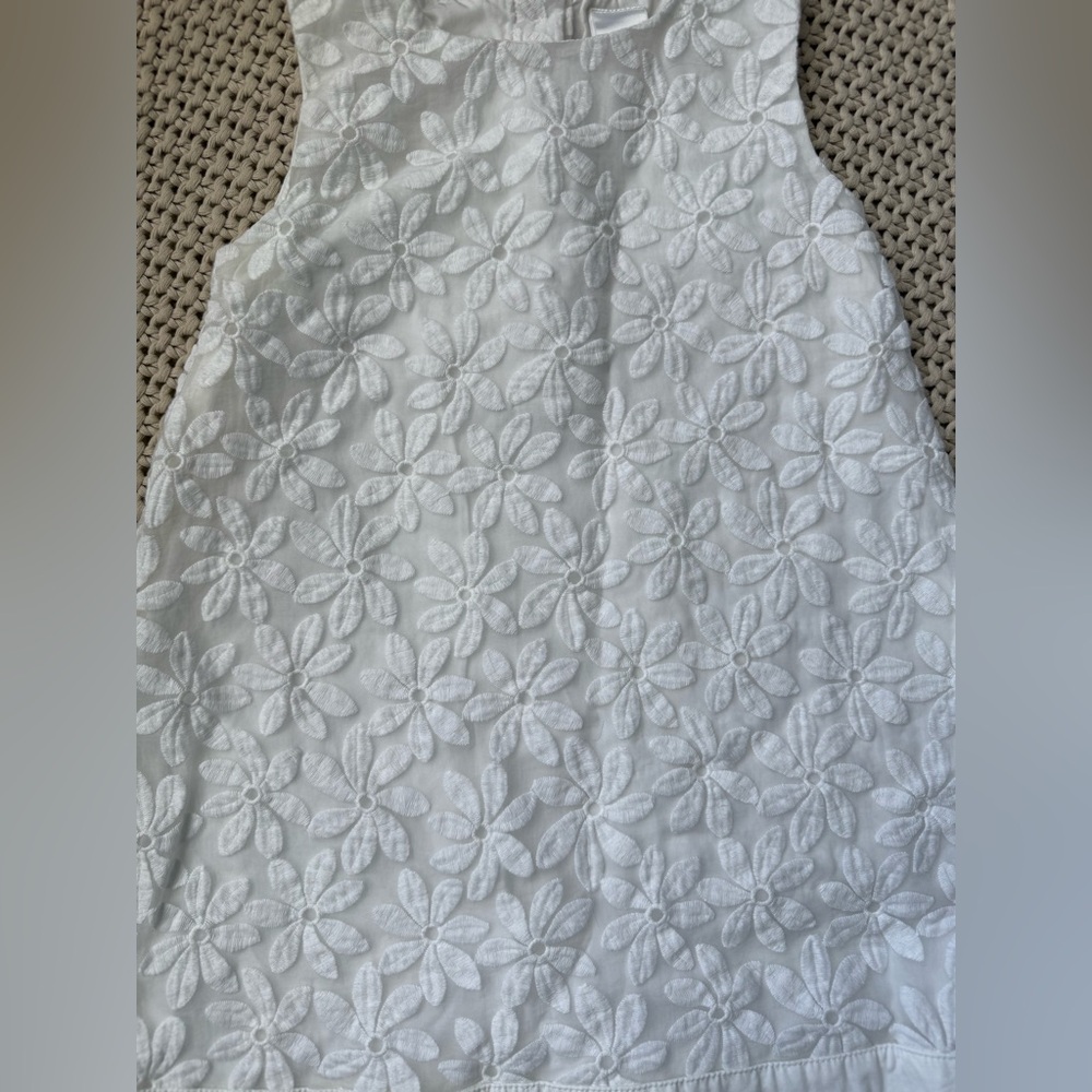 Beautiful Embroidered 5T Easter White Floral Dress - Picture 2 of 5